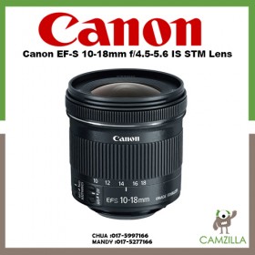 Canon EF-S 10-18mm f/4.5-5.6 IS STM Lens